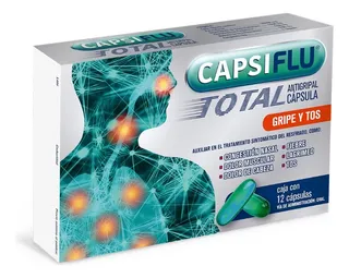 Capsiflu Total Gripe Tos Y Resfriado Caja Con 12 Cápsulas