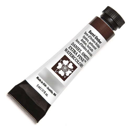 Tubo de acuarela Daniel Smith, 5 ml, 11, color ámbar quemado