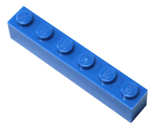 Piezas Y Piezas De Lego: Azul (azul Brillante) 1x6 Brick X50