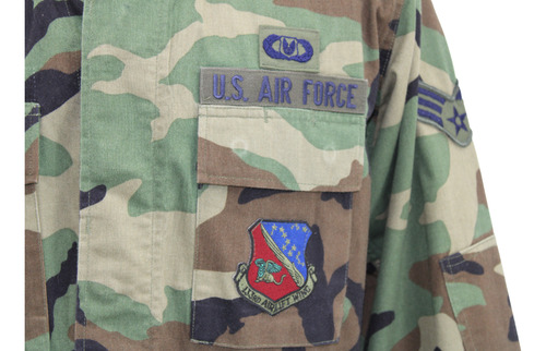 Gandola Camuflada, C/ Patente De Sargento Da U.s. Air Force (Usado)