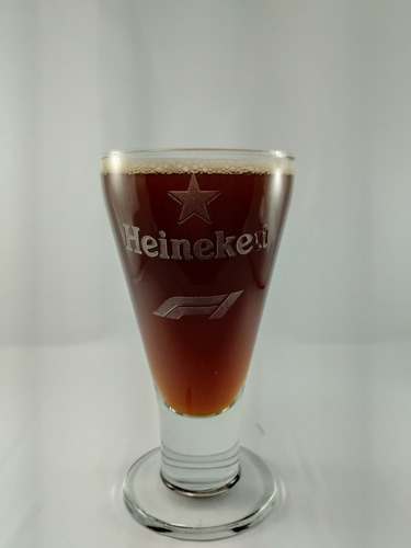 Vaso Cervecero Heineken F1 Colecciónable 310 Mls Transparente