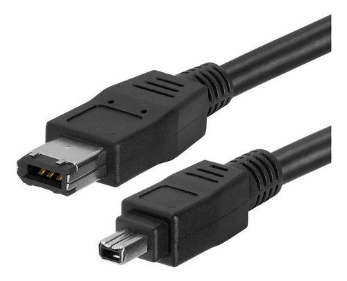 Ieee 1394 Firewire Ilink Dv Cable 6p 4p Negro