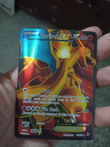 Cartas Pokemon Charizard Ex Full Art 100/106 Played