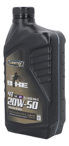Lubricante Mineral 20w50 4t 4gl