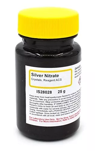 Nitrato de Plata R. A. de 500 G Fagalab