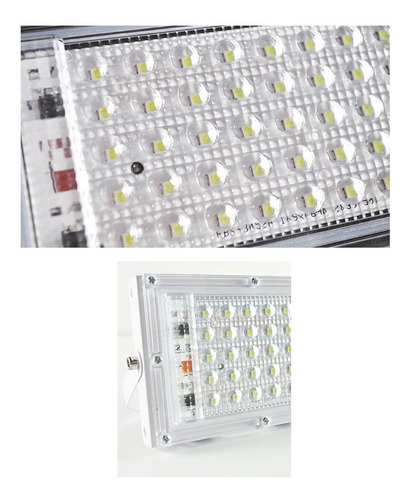 Imagen 8 de 10 de Reflector Led Exterior 200w Bajo Consumo Alta Potencia Frio