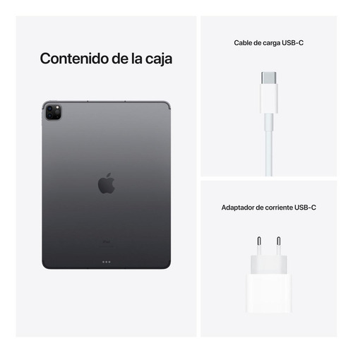 Imagen 10 de 10 de Apple iPad Pro de 12.9" Wi-Fi + Cellular 512GB Gris espacial (5ª generación)