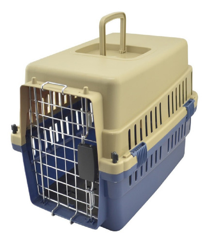 Transportadora Perro Gato Puerta Metálica Spc-01 Sunny