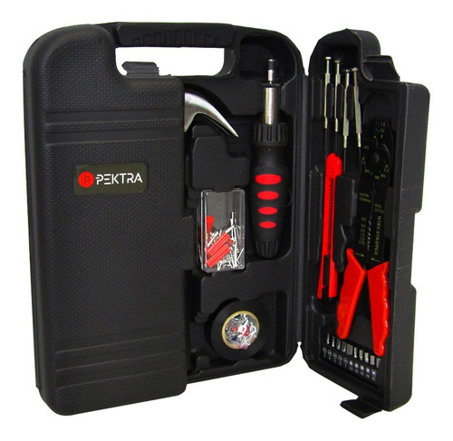 Imagen 5 de 9 de Kit De Herramientas Maletin 50 Piezas + Accesorios Pektra