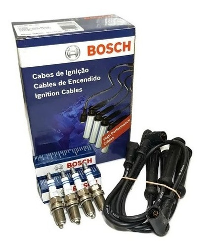 Cable + Bujía Bosch Renault Sandero 1.6 8v Desde 2009