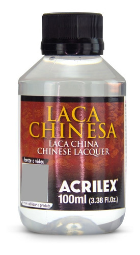 Garrafa Laca Chinesa Acrilex 100ml