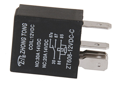 12v 20/30 Amp 5 Pin Spdt Car Relay, Interruptor De Relé