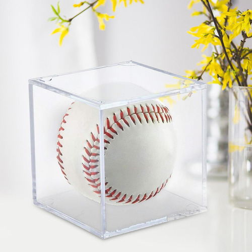' Caja De Béisbol De Acrílico Transparente A Prueba De