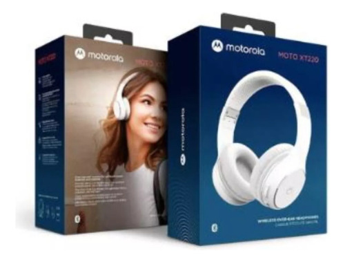 Audifonos Bluetooth Motorola Mod. Escape 220 Blanco