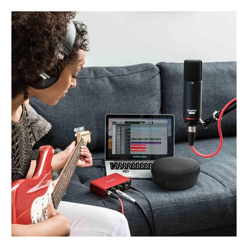 Case Geekria Para Focusrite Scarlett, Máxima Protección