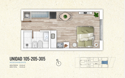 Imagen 10 de 13 de Venta Apartamento Malvin De 1 Dormitorio Garage.parrillero