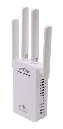 Imagen 2 de 9 de Extensor Repetidor De Wifi Alcance De 50 Mt Wireless Cafini