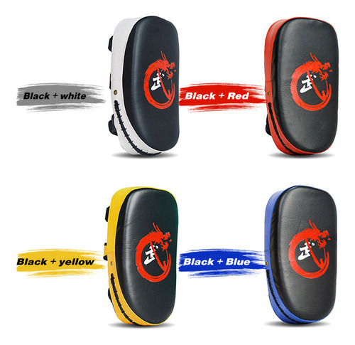 Cojín De Boxeo Kick Boxing Muay Thai Punching Pad Curved Str