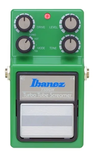 高品質の人気 Pedal de efeito Ibanez Turbo Tube Screamer TS9DX verde ギター