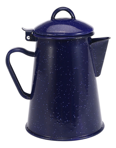 Cafetera Esmaltada De 1,2 L, Set De Decoración Para Té Y Agu