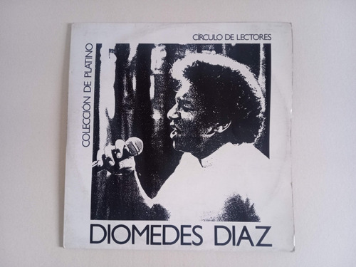 Lp Vinilo Diomedes Diaz Colección Platino Edic Colombia 1990