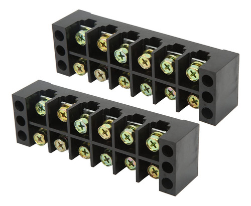 Bloque De Tira De Terminales 600v 60a 6 Posiciones
