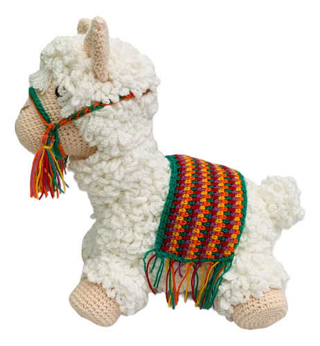 Llama Tejida A Crochet