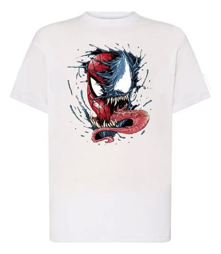 Playera Diseño Marvel Spiderman Y Venom Pl0159