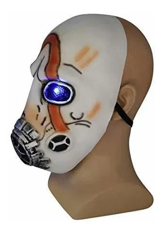 Led Light Up Game Borderlands 3 Psycho Mask Scary Mask Toy F