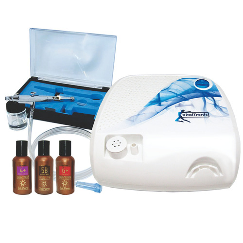Equipo Auto Bronceante Profesional Con Lociones Sol Pleno