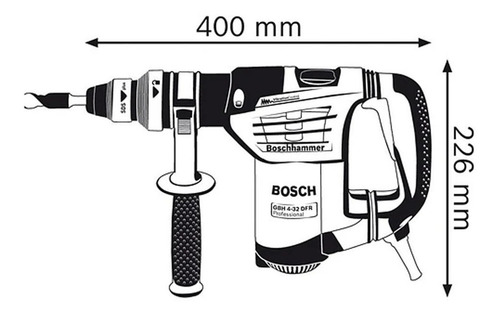 Martillo Perforador Demoledor Bosch Gbh 4-32 Dfr 900w
