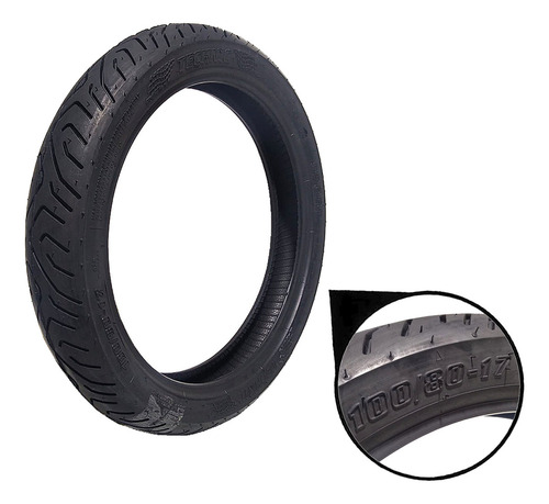Pneu Dianteiro Fazer 250 Technic Sport 100/80-17 S/câm 52s