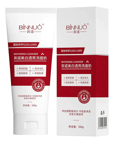 Limpiador Facial Blanqueador Y Purificador De Niacinamida