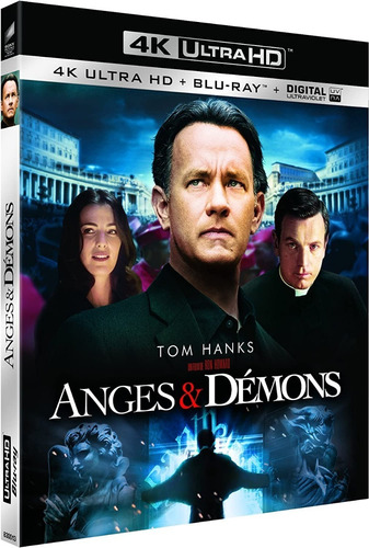 Blu Ray 4k Angels And Demons T Hanks Original