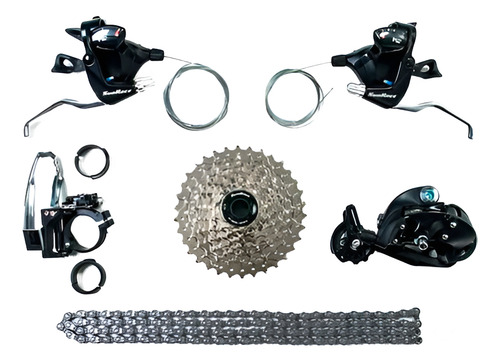 Kit Transmissão 24v M50. Sunrace - Nd