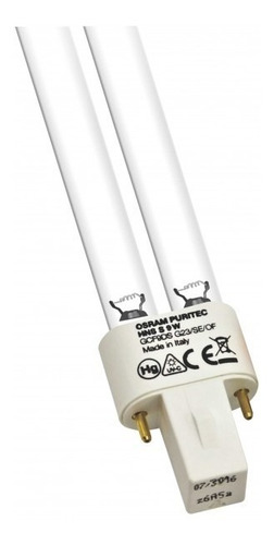 Imagem 3 de 3 de Lâmpada Uv-c Puritec Hns S 9w Pl (2 Pinos)