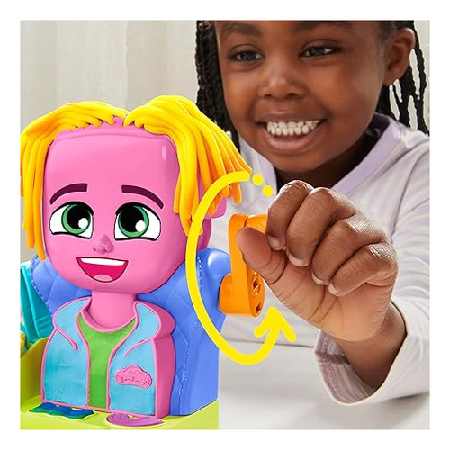 Play-doh Set Juego De Peluquería Con 6 Latas De Plastilina