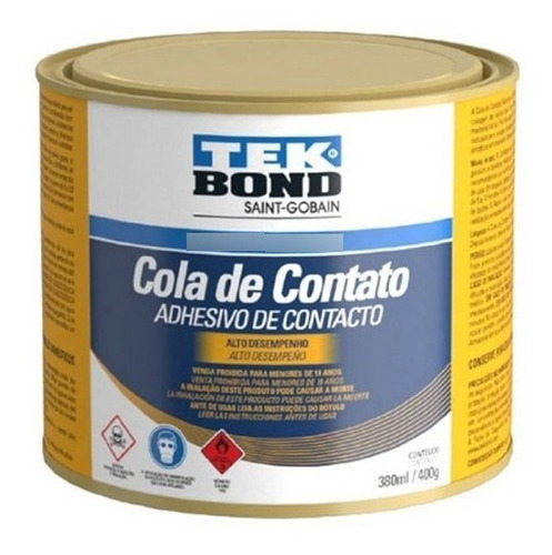 Cola Sapateiro Adesivo De Contato 400g Tekbond 24301000400