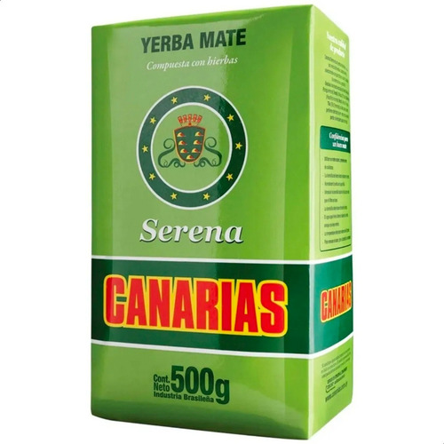Yerba Mate Uruguaya Canarias Serena 500g