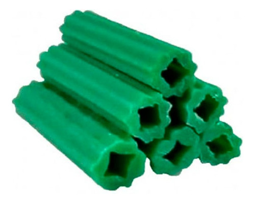 Ramplug Plastico Verde 1/4 X 1-1/2 ( Paquete 100 Und)