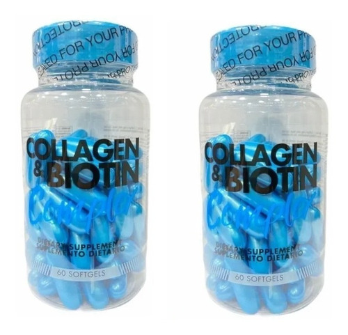 Colágeno + Biotina Complex X 120 Cá - Unidad a $658