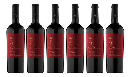 Vino Fabre Montmayou Terruño Reserva Malbec X750cc Caja X6