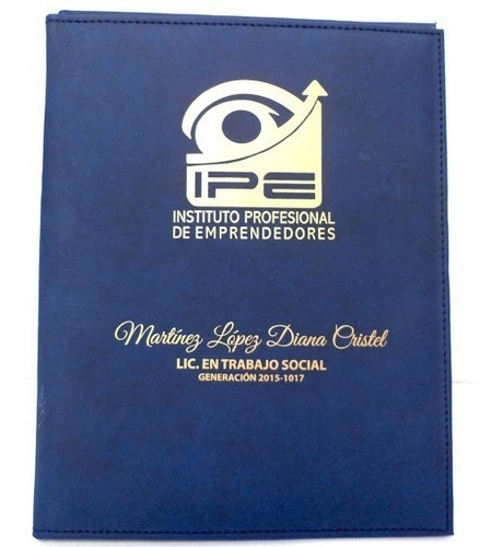 Carpeta Graduacion  Folder Ejecutiva Curpiel