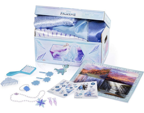 Disfraz Disney Frozen 2 Elsa 17 Accesorios Exclusivo