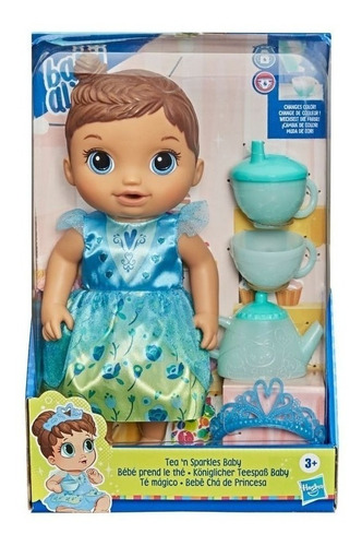 Boneca Baby Alive - Bebê Chá De Princesa - Morena - Hasbro