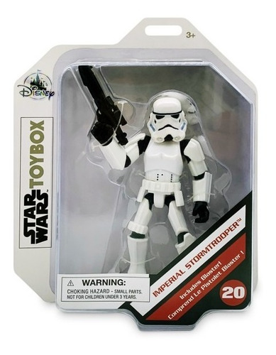 Star Wars Stormtrooper Toybox Figura Accion 14cm Disney