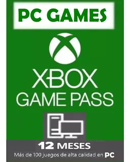 Xbox Game Pass Pc 12 Meses - Leer Detalles