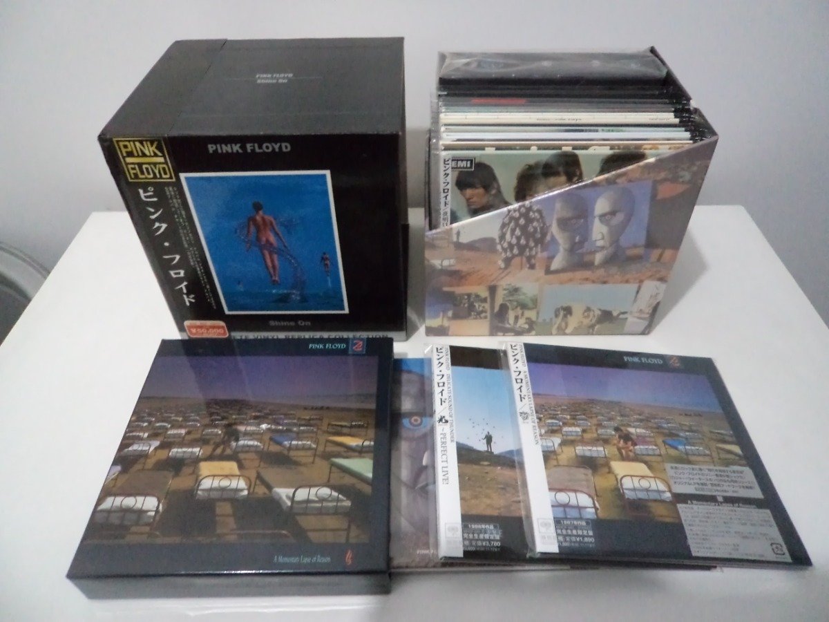 Pink Floyd Box Mini Lp Cd Shine On Promotional Box Set Frete grátis