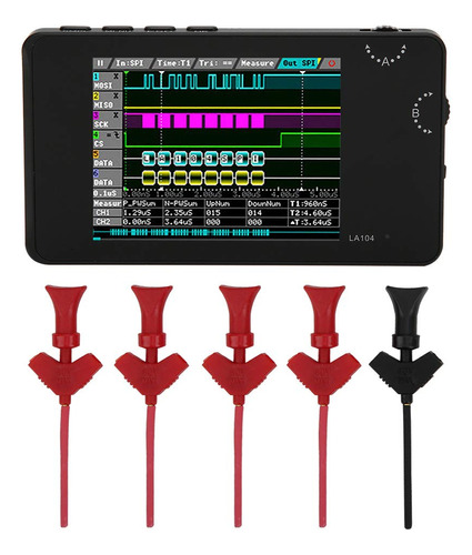 Analizador Logico Digital 4 Canal Pantalla Lcd Tft Portatil