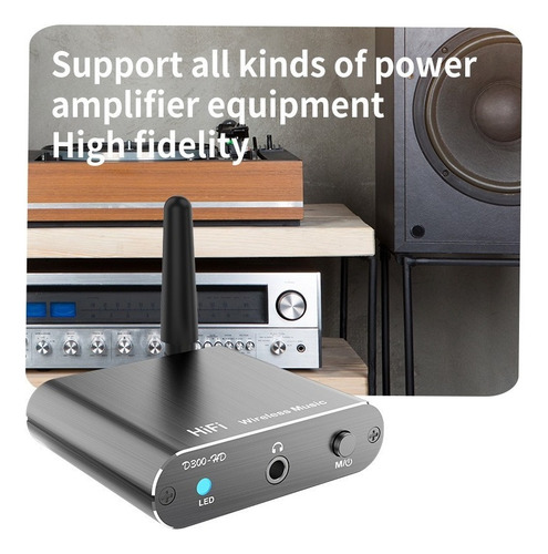 . Adaptador Receptor De Audio Bluetooth Aptx-hd, Óptico